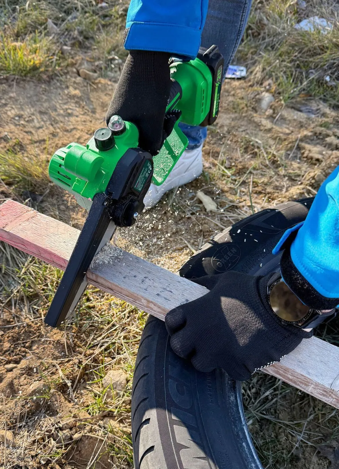 Akku-Mini-Kettensäge Hammersmith Pocket Saw Pro