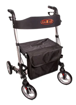 Alu-Rollator mit Premium-Ausstattung