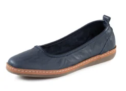 Andrea Conti, klassische Damen-Slipper, mit herausnehmbarem Fußbett