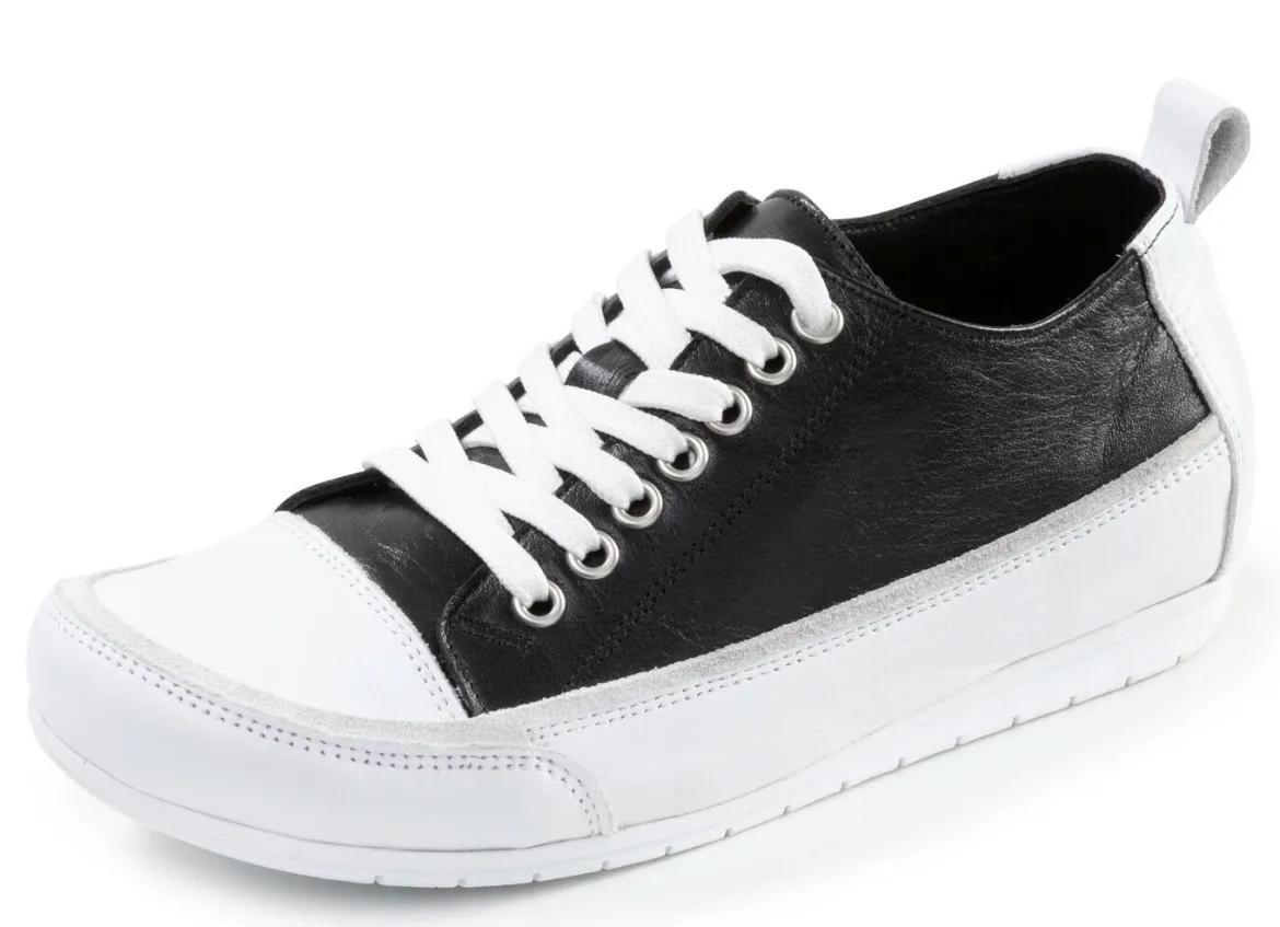 Andrea Conti, leichte Damen-Sneaker, Weite G, mit herausnehmbarem Fußbett