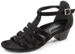 Andrea Conti, modische Damen-Sandaletten, Weite G, mit Gummizug