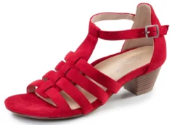 Andrea Conti, modische Damen-Sandaletten, Weite G, mit Gummizug
