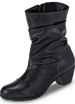 Andrea Conti, modische Damen-Stiefeletten, Winterschuhe, mit Reißverschluss
