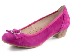 Andrea Conti, schicke Damen-Pumps, mit Gummizug