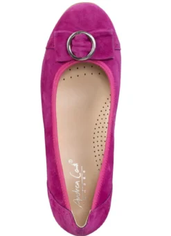 Andrea Conti, schicke Damen-Pumps, mit Gummizug