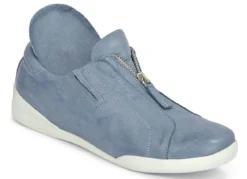 Andrea Conti Slipper mit praktischem Reißverschluss