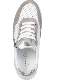 Andrea Conti, sommerliche Damen-Sneaker, Weite G, mit herausnehmbarem Fußbett