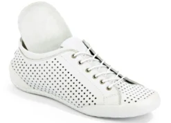 Andrea Conti, sommerliche Damen-Schnürschuhe, mit herausnehmbarem Fußbett