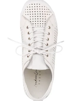 Andrea Conti, sommerliche Damen-Schnürschuhe, mit herausnehmbarem Fußbett