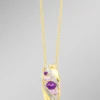 Anhänger mit Amethyst und Zirkonia