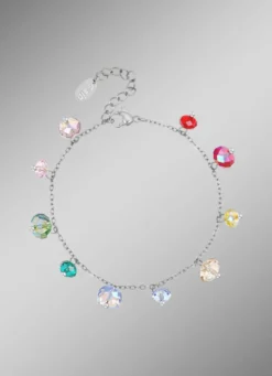 Armband mit bunten Swarovski®-Kristallen