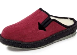 Atmungsaktive Damen-Hauschuhe, mit Gummizug