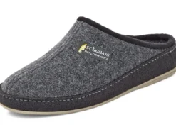 Atmungsaktive Herren-Hausschuhe, aus Textil