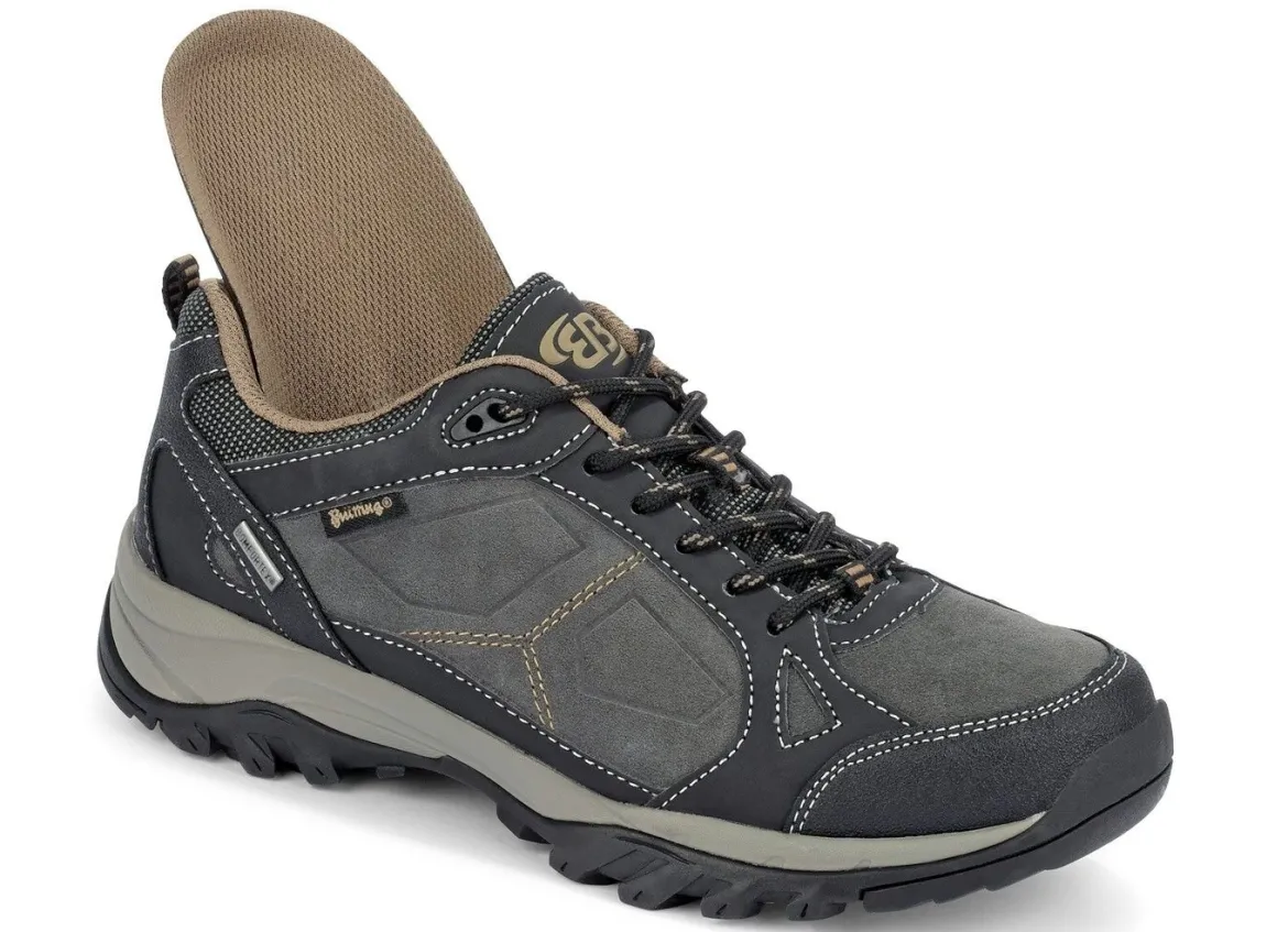 Atmungsaktive Herren-Schnürschuhe, mit herausnehmbarem Fußbett