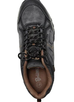 Atmungsaktive Herren-Schnürschuhe, mit herausnehmbarem Fußbett