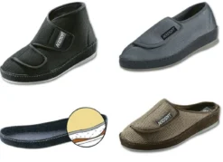Atmungsaktiver Klima-Klettschuh mit Filzschalensohle