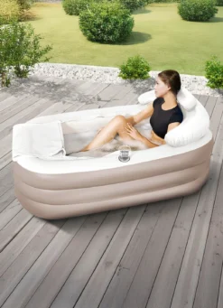 Aufblasbare Badewanne