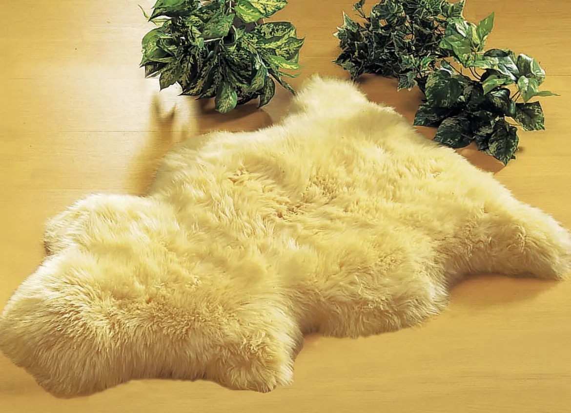 Baby-Lammfell aus hochwertigem Merino-Lammfell