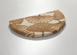 Badgarnitur mit Ginkgoblätter-Motiv