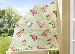 Balkonfächer Rosen
