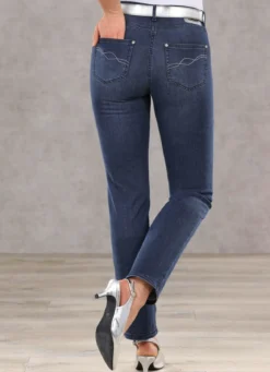 Bauchweg-Jeans in 5-Pocket-Form