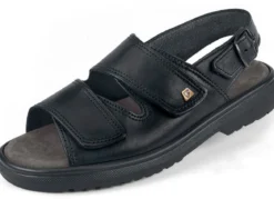 Bequeme Herren-Sandalen, Weite K, mit herausnehmbarem Fußbett