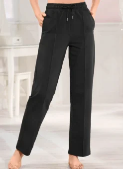 Bequeme Hose mit breitem Dehnbund
