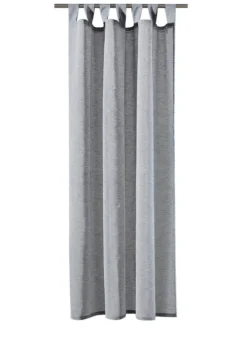 Übergardine in Leinenoptik