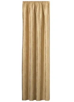 Übergardine mit Blatt-Musterung