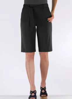 Bermudas mit Stoffbindeband