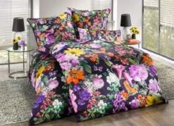 Bettwäsche-Garnitur in Mako-Satin-Qualität