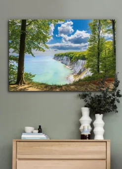 Bild "Kreidefelsen an der Küste der Ostsee auf der Insel Rügen"