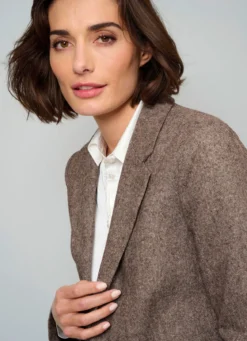 Blazer mit Pattentaschen