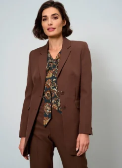 Blazer mit Reverskragen