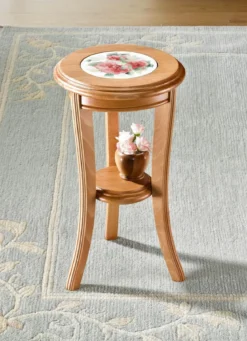 Blumenständer aus massivem Holz