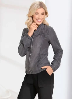 Blusenjacke aus Lyocell