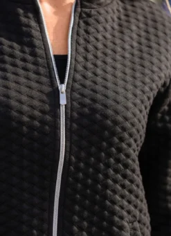 Blusenjacke mit Stehkragen