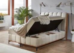 Boxspringbett mit Bettkästen und Kaltschaum-Topper