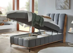 Boxspringbett mit Bettkästen und Kaltschaum-Topper