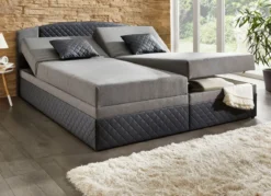 Boxspringbett mit Bettkästen