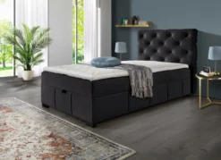 Boxspringbett mit Kaltschaumtopper