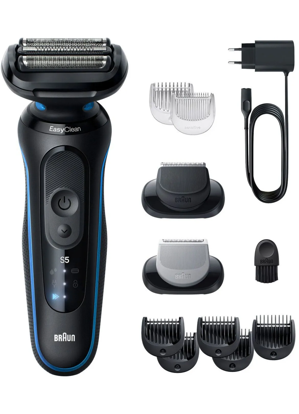 Braun Akku-Netz-Rasierer 52-B1650s