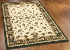 Brücken und Teppiche mit feinen floralen Details