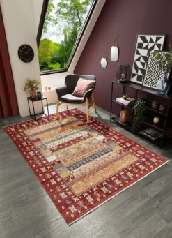 Brücken und Teppiche mit Textil-Rückseite