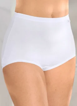 brio lingerie Fünferpack Slips mit elastischen Abschlüssen