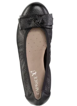 Caprice, schicke Damen-Ballerinas, Weite G, mit Gummizug