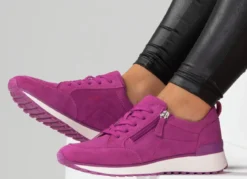 Caprice, trendige Damen-Sneaker, Weite G, mit herausnehmbarem Fußbett
