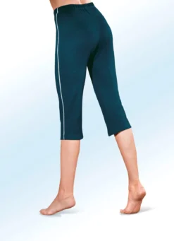 Caprihose mit Dehnbund rundum