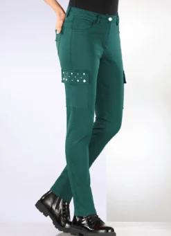 Cargohose in 5-Pocket-Form