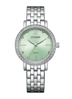 Citizen Quartz-Damenuhr mit Edelstahlbandgehäuse